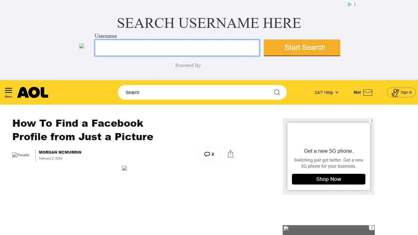 How To Find a Facebook Profile from Just a Picture