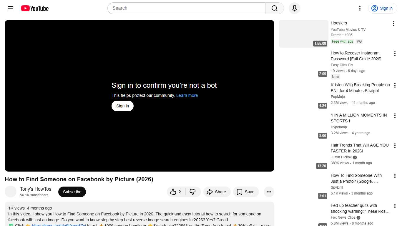 How to Find Someone on Facebook by Picture (2026) - YouTube