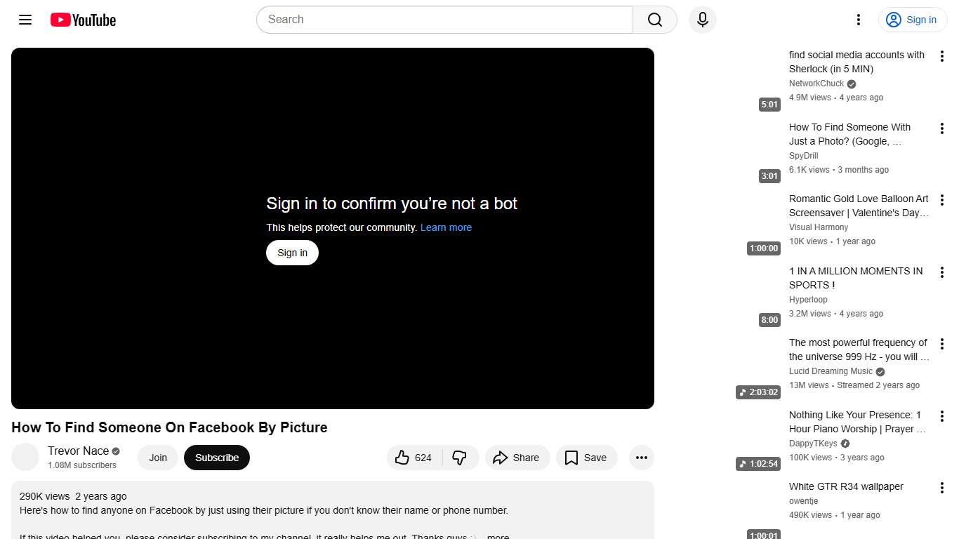 How To Find Someone On Facebook By Picture - YouTube